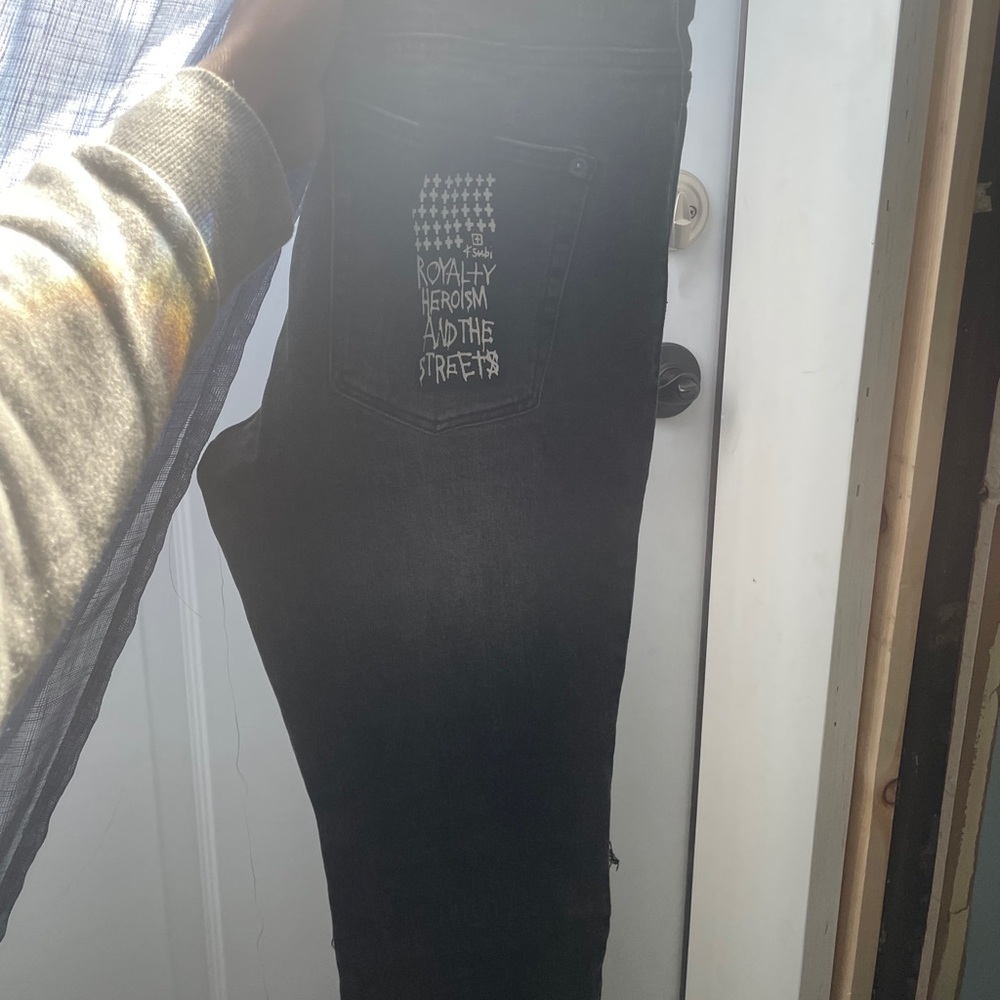 BLACK KSUBI JEANS